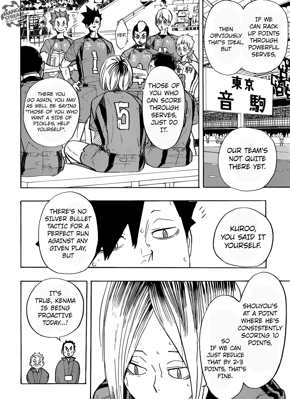 Haikyuu!!, Chapter 305 image 08